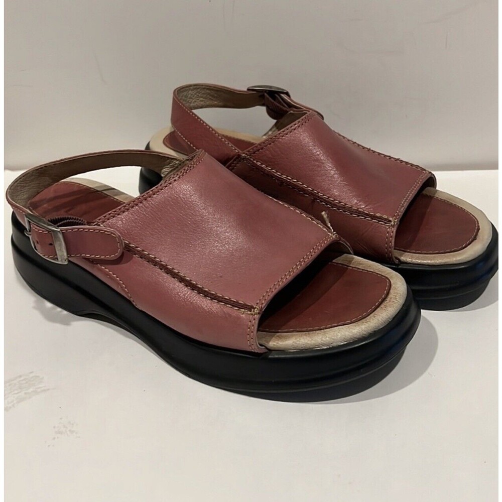 LL Bean Oaspi Sandals Brown 6.5 Medium - Picture 2 of 9